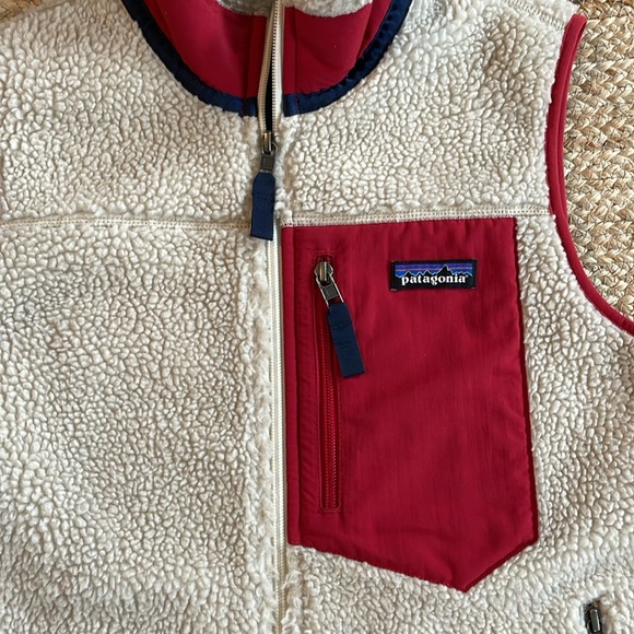 Patagonia Classic Retro-X Women’s Fleece Vest Natural M - Picture 2 of 4